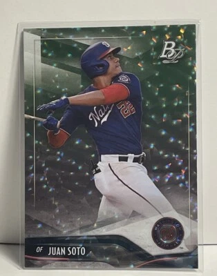 Juan Soto 2021 Bowman Platinum Ice #73 Free Shipping - Image 1 of 3