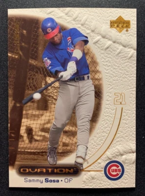 2001 Upper Deck Ovation #36 Sammy Sosa Cubs - Image 1 of 2