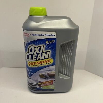 Oxi Clean Out-Shine espuma lavagem de carro- NOVO perfume de carro 4- ação descontinuada - Imagem 1 de 4