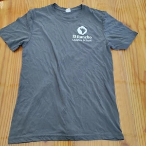 el rancho charter school gray t-shirt sz l - Picture 1 of 6