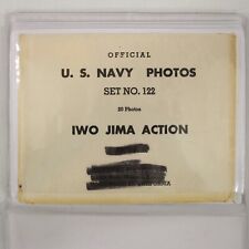 IWO JIMA ACTION Official U. S. Navy Photos Set No. 122 - 20 Photos - EHB