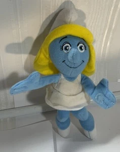 Vintage McDonald’s Smurfette Plush 2011 6” Tall - Picture 1 of 9