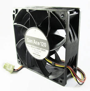 Ventilador DC 1 pieza Sanyo Denki San Ace 120 9GV1248P1B04 120mm x 38mm 12038 48V 0.43A NUEVO - Imagen 1 de 7