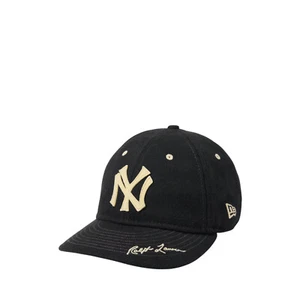 Polo Ralph Lauren Black NY Yankees New Era Retro 9FIFTY Strapback Hat Cap New - Picture 1 of 6
