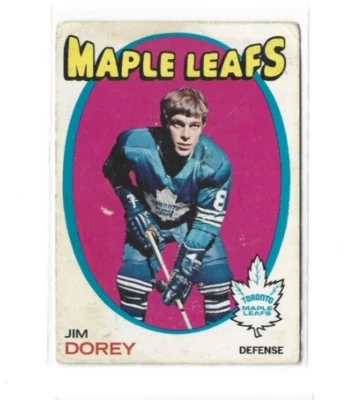 1971-72 O-Pee-Chee #57 Jim Dorey GVG - Image 1 of 2