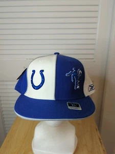 Raro De Colección Nuevo Con Etiquetas Baltimore Colts Reebok Gridiron Classics Sombrero Ajustado 7 7/8 NFL - Imagen 1 de 11