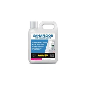 IMPERCOT - SANAFLOOR Detergente Igienizzante Rapido per tutte le superfici 1 LT - Foto 1 di 1