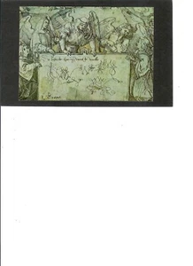 GERMAN PRE STAMPED POSTKARTE "A Durer, Musee des Beaux-Arts" UNUSED No Writing - Picture 1 of 2