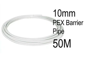 10MM SPEEDFIT WHITE BARRIER PEX PIPE PUSHFIT SPEEDFIT TYPE PLUMBING pe-x heating - Picture 1 of 2