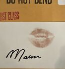 Manon Kelley Actress & Model Princess Maetrex Tromeo Signed Lipstick Kiss!! Rare