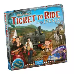 Ticket to Ride Map Collection Volume 8 Iberia & South Korea - Picture 1 of 3