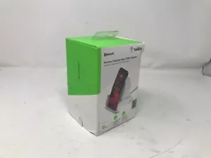 Belkin 10W Qi Wireless Charging and 10W Bluetooth Speaker Stand White New - Picture 1 of 6