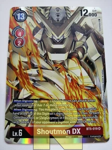 Shoutmon DX® BT5-019 SR® Super Rare Foil® Digimon® Englisch - Bild 1 von 2
