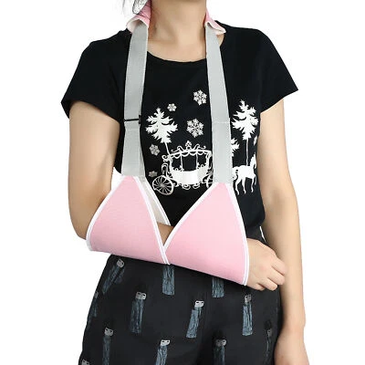 Adjustable Children Adult Forearm Arm Sling Shoulder Support Sprain Fracture  - Image 1 of 4