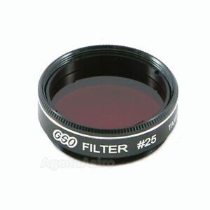 GSO 1.25" Color / Planetary Filter - #25 Red