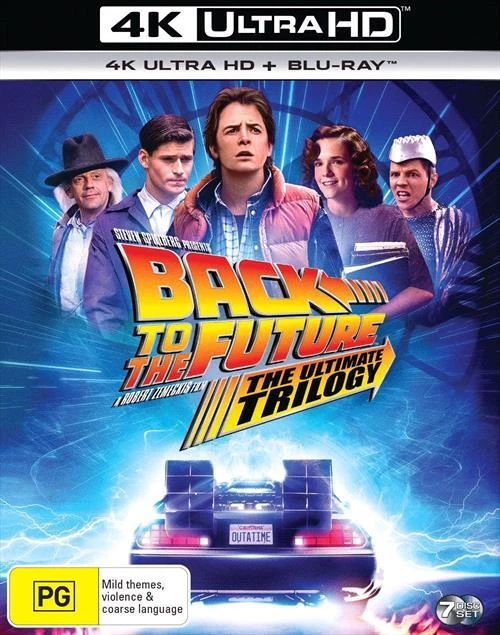 Back To The Future / Back To The Future 2 / Back To The Future 3 | Blu-ray + UHD : 3 Movie Franchise Pack (Remastered,Box Set, Blu-ray, 2020)