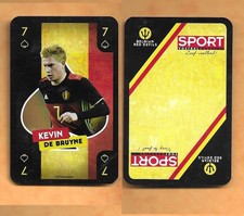 BELGIUM SPORT FOOTBALL PLAYING CARDS VARIOUS FOOTBALLERS DE BRUYNE - FERREIRA