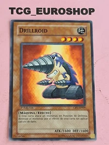 Drillroid ● YUGIOH ● CRV ● 2005 ● COMMON ● 1st ED ● SPANISH ● NM #2641 - Picture 1 of 2