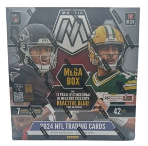 Mega caja de tarjetas coleccionables de fútbol americano Panini Mosaic 2024 - sellada - Imagen 1 de 4