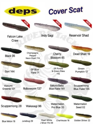 Deps Cover Scat Heavy Cover Stick Bait - Choose Size / Color - Image 1 of 4