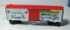 K-LINE K-90004 K-LINE COLLECTORS CLUB CHRISTMAS BOXCAR (1993) - Bild 1 von 1