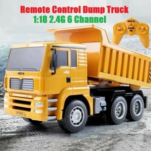 1:18 2.4G Construction Dump Truck Dumper Remote Control RC Car Model Vehicle - Picture 1 of 11