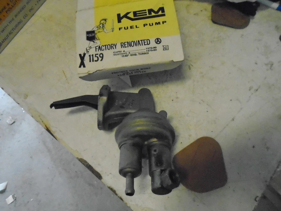 Capri Mustang 4 140 1979 turbo bomba de combustible remanufacturada Kem X1159 Foto 1 de 1