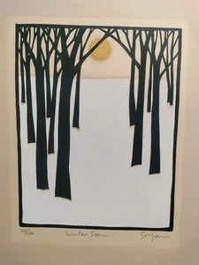 John Sovjani Vintage American Art America Painting - Picture 1 of 7