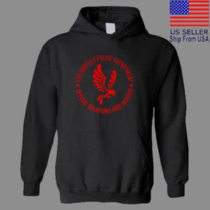 LAPD SWAT Police Eagle Men's Black Size S to 3XL - Picture 1 of 1