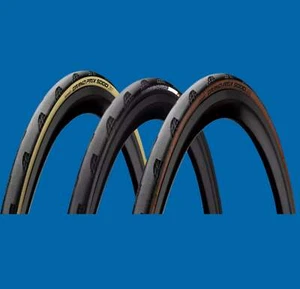 Continental GP5000 700c 25c/28c Clincher Folding Tyre Black/Tan/Cream Sidewall - Picture 1 of 8