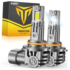  Lampadine LED, 60000LM Super Luminose, 6500K Bianco Freddo, 10 Anni 9005/HB3 - Foto 1 di 7