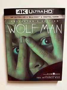 Wolf Man (4K UHD Blu-ray/Blu-ray) NEW w/slipcover - Picture 1 of 2