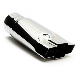 Exhaust Tip 4.75" Outlet 9.00" Long 3.00" Inlet Chevy Bowtie Stainless Wesdon Ex - Picture 1 of 1