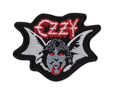 Ozzy Osbourne Bat Patch | English Heavy Glam Doom Metal Black Sabbath Band Logo - Image 1 of 2