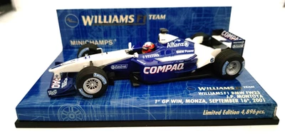Minichamps 1:43 Williams BMW FW23 – Juan Pablo Montoya – 1st GP Win Monza 2001 - Image 1 of 4