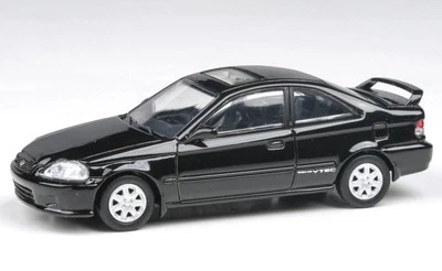 HONDA Civic si - 1999 - black - Para64 1:64 - Immagine 1 di 4
