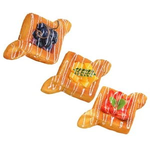 3pcs Artificial Bread Ornament Vivid Simulation Food Bread Model Photography - Zdjęcie 1 z 12