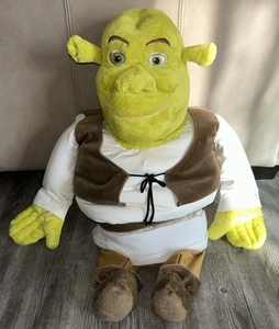 Vintage Shrek 2 Jumbo Plush Stuffed Collectible Hasbro DreamWorks 26 Inch 2004 - Picture 1 of 3