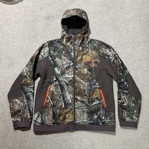 Under Armour Ayton Coldgear Storm Hooded Camo Jacket Realtree Large - Picture 1 of 7