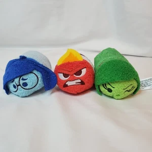Disney/Pixar Inside Out Tsum Tsum Mini 3.5" Plush Lotnof 3 Disney Parks - Picture 1 of 7