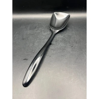 Black Melamine Hutzler Spoon Server Utensil Kitchen Cooking Item 524 11" Long - Image 1 of 4