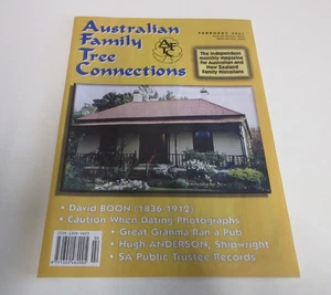Australian Family Tree Connections - Magazine - Vol. 9, No. 2 - 64 Pages - 2001 - Imagen 1 de 24