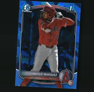 2025 Bowman Chrome Sapphire 1st Anyelo Marquez Los Angeles Angels - Bild 1 von 2