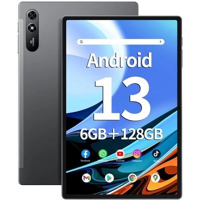 SGIN 10,51 Zoll Tablet Android 13 6GB RAM 128GB ROM Dual Kamera Octa-Core 1,8Ghz - Bild 1 von 4