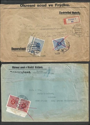 CZECHOSLOVAKIA 10 old Covers VF - Image 1 of 4