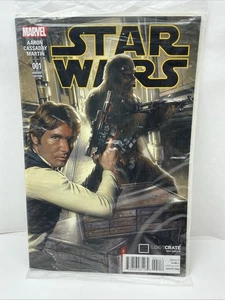 STAR WARS #1 VARIANTE DE CAJA DE BOTÍN (MARVEL 2015) SELLADO CON BOLSA DE POLIETILENO - Imagen 1 de 4