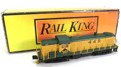 RailKing MTH 30-2609-1 Reading RS-1 #449 Non-Powered Diesel Locomotive, O Gauge - Image 1 of 4