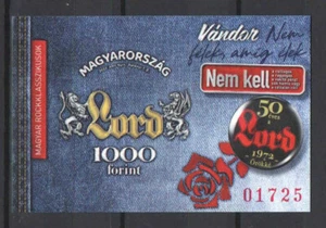 Hungary 2021. Music - Rock-history LORD IMPERF sheet MNH (**) Block 477 B. - Picture 1 of 1