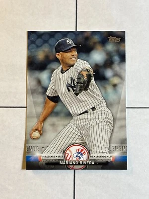 Mariano Rivera 2018 Topps Salute Insert #S-82 Yankees Legends - Image 1 of 2