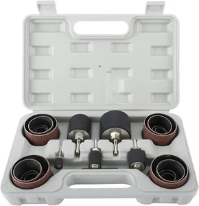 25Pc Sanding Drum Tool Set Spindle Sanding Sleeves Kit for Rotary Tools 1/2"-2" - Picture 1 of 9